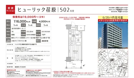 ヒューリック荏原 502 502号 0