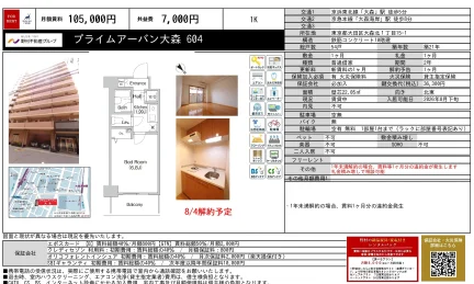 プライムアーバン大森 604 604号 0