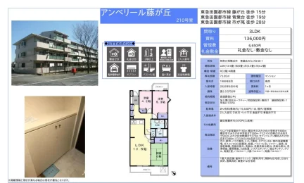 アンベリール藤が丘 210号室 0