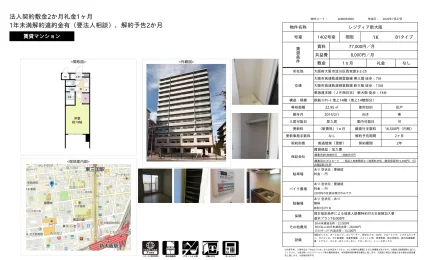 レジディア新大阪 1402号 0