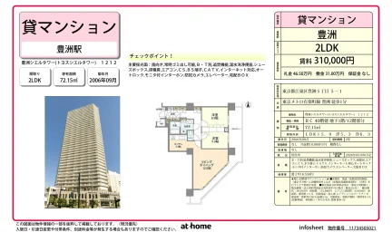 豊洲シエルタワー(トヨスシエルタワー) 1212 1212 0