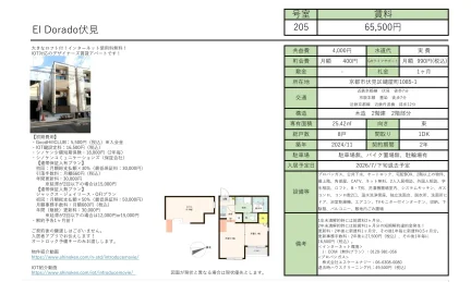 El Dorado伏見 205号 0