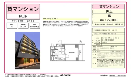 Modern Studio Condo Near Station in Yokokawa 0