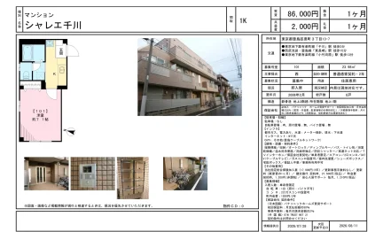 シャレエ千川 101号 0