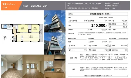 NEST OSHIAGE 201 201号 0