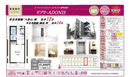 リブリ・ADONIS 203号室 0