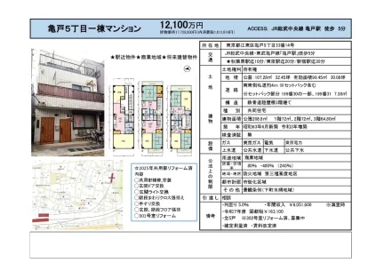 Vintage Property Near Station in Kameido 0