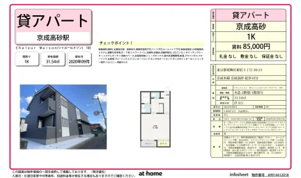 Modern Studio Condo in Niijuku 0