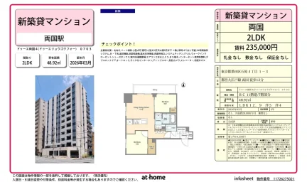 Brand New 2LDK Condo in Ishiwara 0