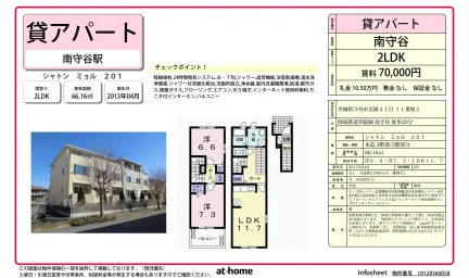2LDK Condo in Misono 0