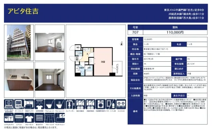 アビタ住吉 707号 0
