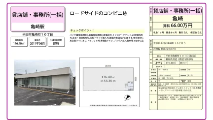 半田市亀崎町10丁目貸店舗 0