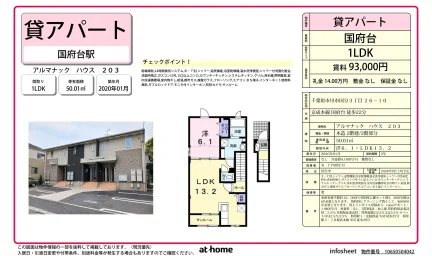アルマナック ハウス 203 203 0