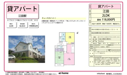 メイプルコート江田 0