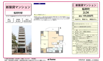 Brand New 2LDK Condo in Matsugaya 0