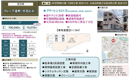ラレーブ金町 (竹石ビル) 1F 0