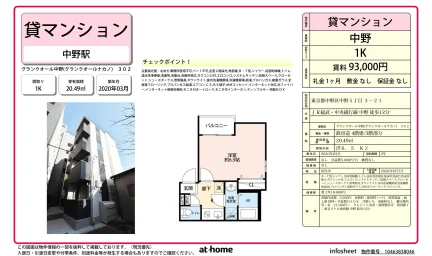 グランクオール中野 0