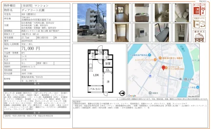 ディアコート広瀬 205号 0