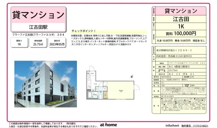 フラーファ江古田 204号 0