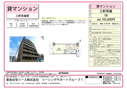 Studio Condo in Sangenjaya 0