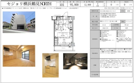 セジョリ横浜鶴見NORTH 101号 0