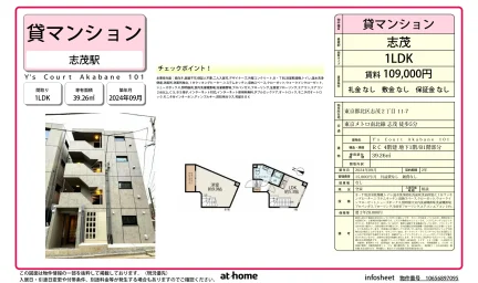 Brand New 1LDK Condo Near Station in Shimo 0