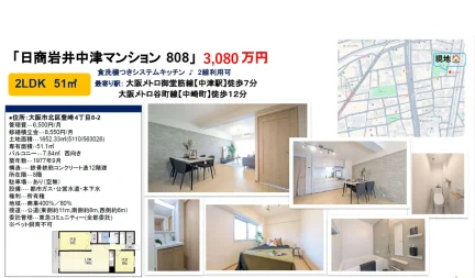 日商岩井中津マンション 808 808 0
