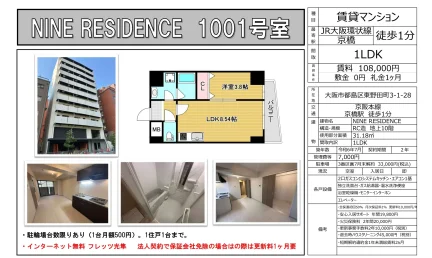 NINE RESIDENCE 1001号 0