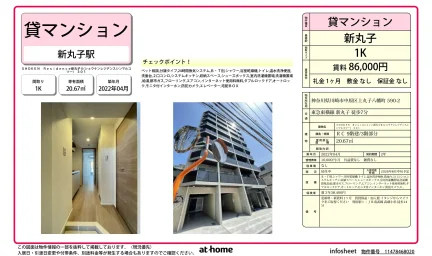 ＳＨＯＫＥＮ　Ｒｅｓｉｄｅｎｃｅ新丸子Ⅱ 0