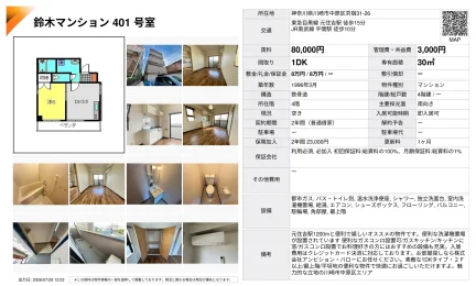 鈴木マンション 401号 0