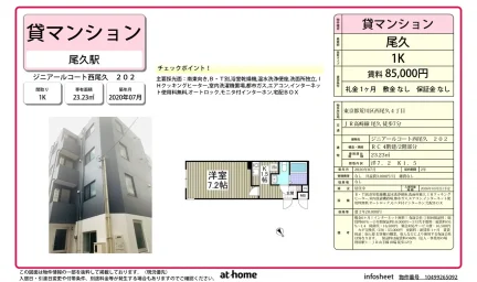 Modern Studio Condo Near Station in Nishiogu 0