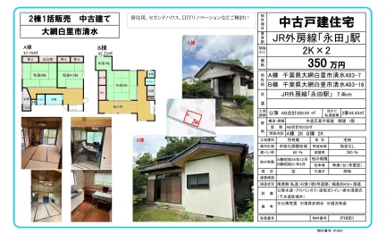 千葉県大網白里市清水 中古戸建 0