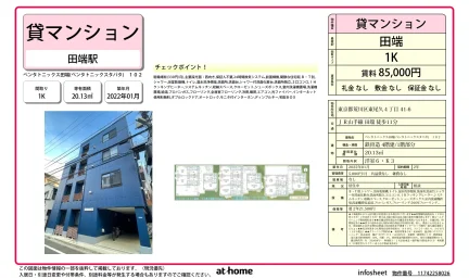 Modern Studio Condo in Higashiogu 0