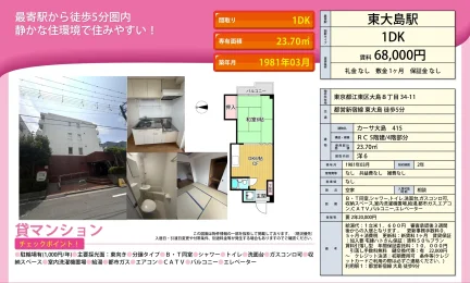 カーサ大島 415 415 0