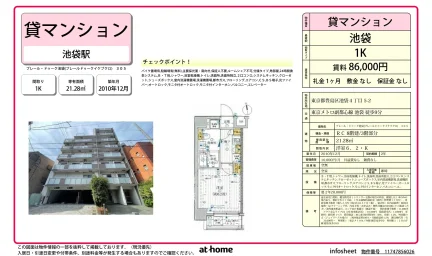 プレール・ドゥーク池袋 0