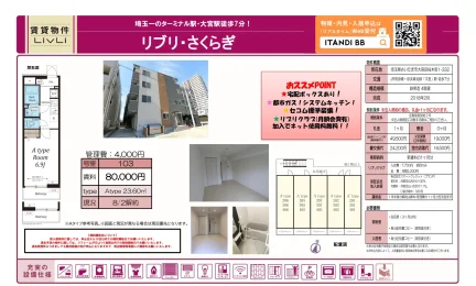リブリ・さくらぎ 103号 0