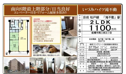 いづみハイツ滝不動 6号 0