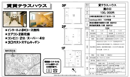 テラスハウス 104号 0