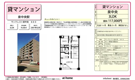 サンクレスト泉中央 603 603号 0