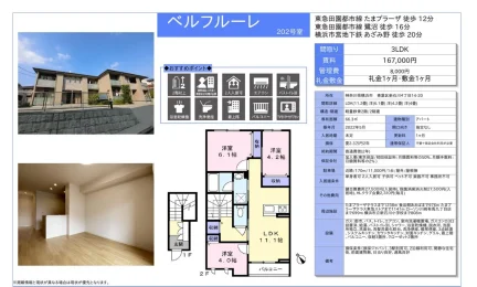 ベルフルーレ 202号 0