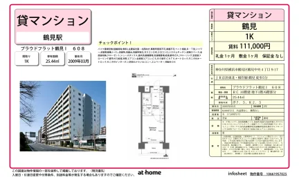プラウドフラット鶴見Ⅰ 0