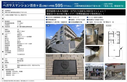 Charming Studio Condo Near Station in Takaishi 0