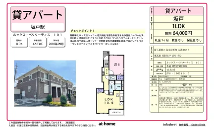1LDK Condo in Haneoricho 0