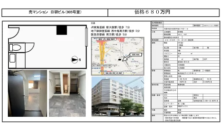 Well-Kept Studio Condo Near Station in Nishinakajima 0