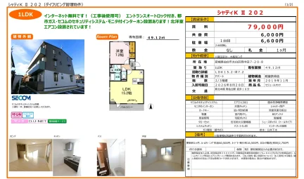 シャティK Ⅱ 202 202号 0