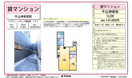 Modern 1LDK Condo Near Station in Nandomachi 0