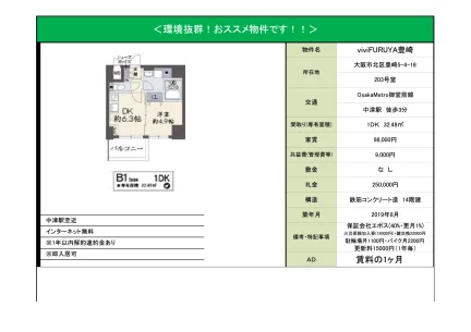 viviFURUYA 豊崎 203号 0