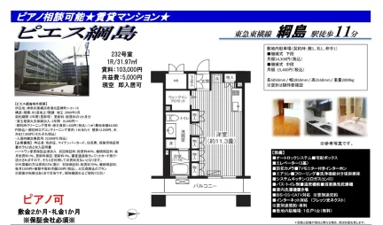ピエス綱島 232号 0
