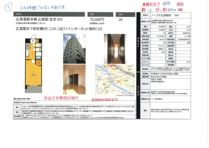 ノーブル広島駅前 504 504号 0