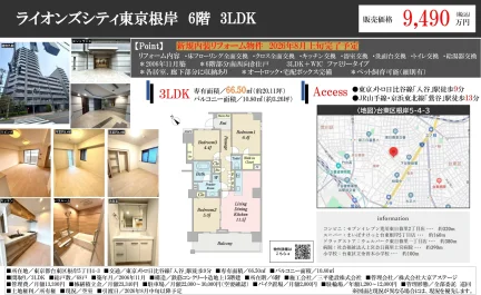 ライオンズシティ東京根岸 6号 0